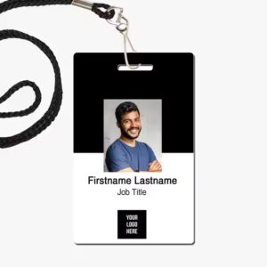 Plastic Smart RFID ID Badge Cards For Employees