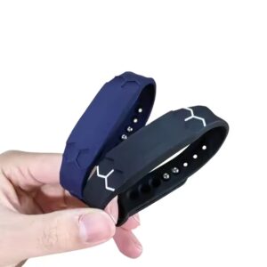 Adjustable RFID Silicone Wristbands For Event Access Control